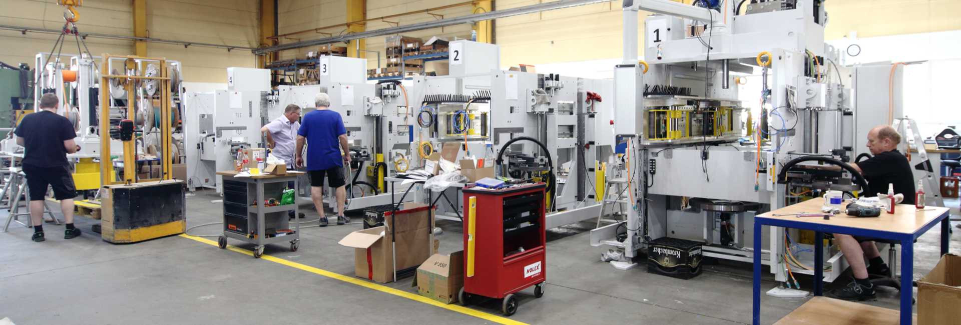 Bild aus der Montagehalle